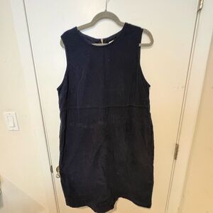Boden Annie corduroy shift dress 14 L